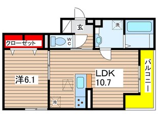 仮）Ｄ－ｒｏｏｍ武庫之荘西の物件間取画像